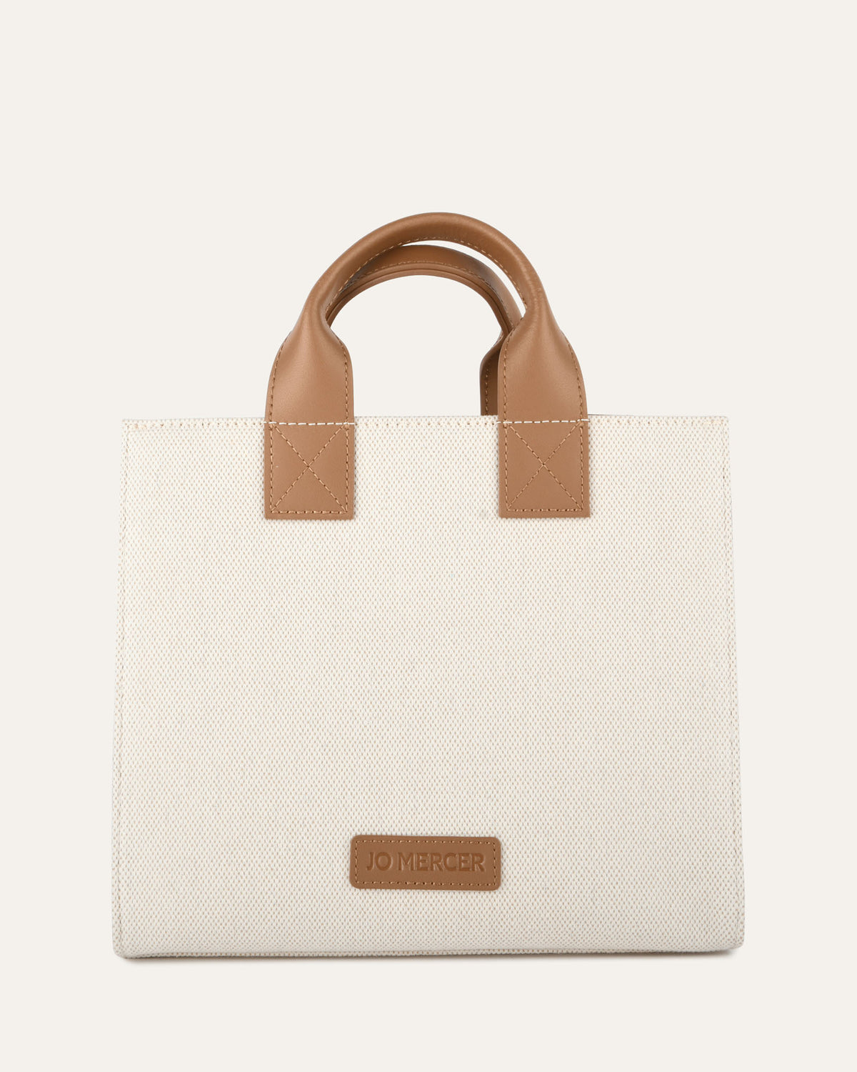 ANDRES MINI TOTE BAG TAN LEATHER