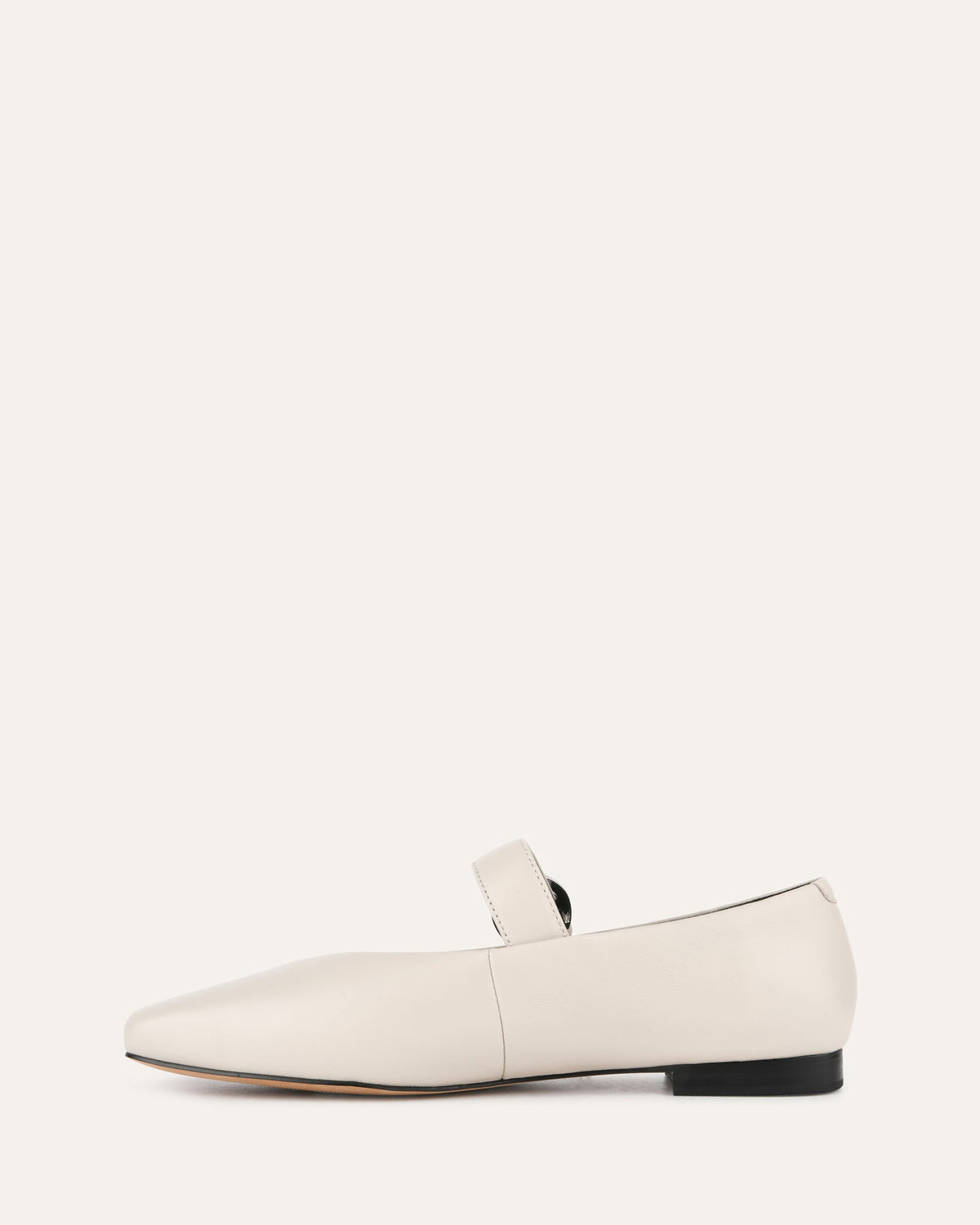 ANNABELLE CASUAL FLATS BONE LEATHER