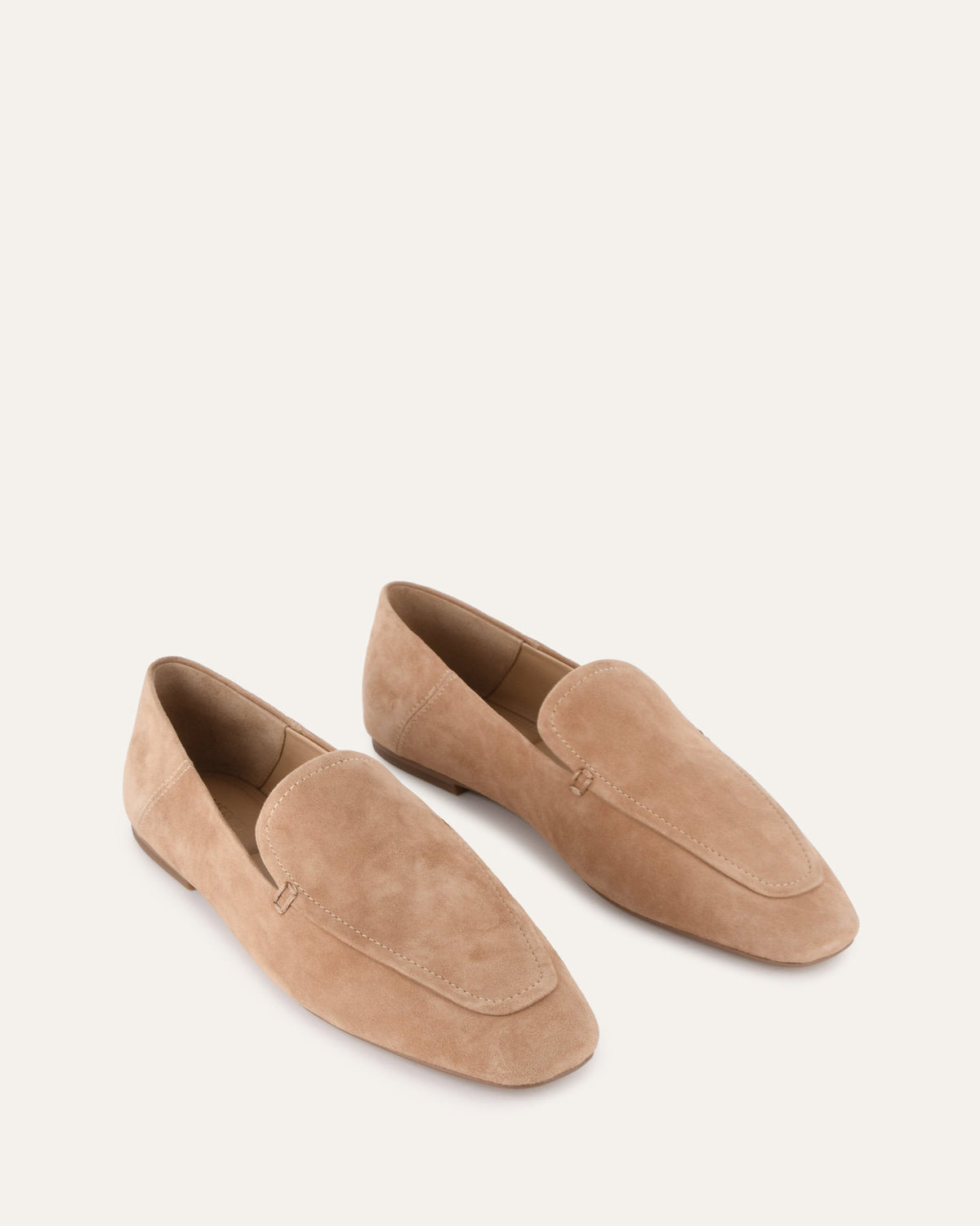 BEAN LOAFERS TAN SUEDE