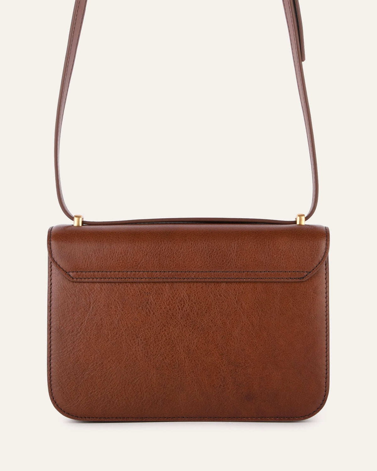 BOBBIE CROSS BODY DEEP TAN LEATHER