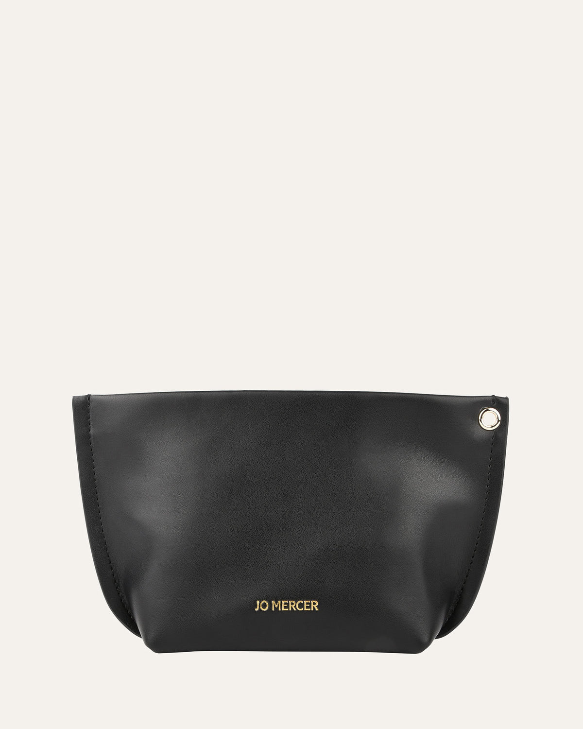 BONITO POUCH BAG BLACK LEATHER