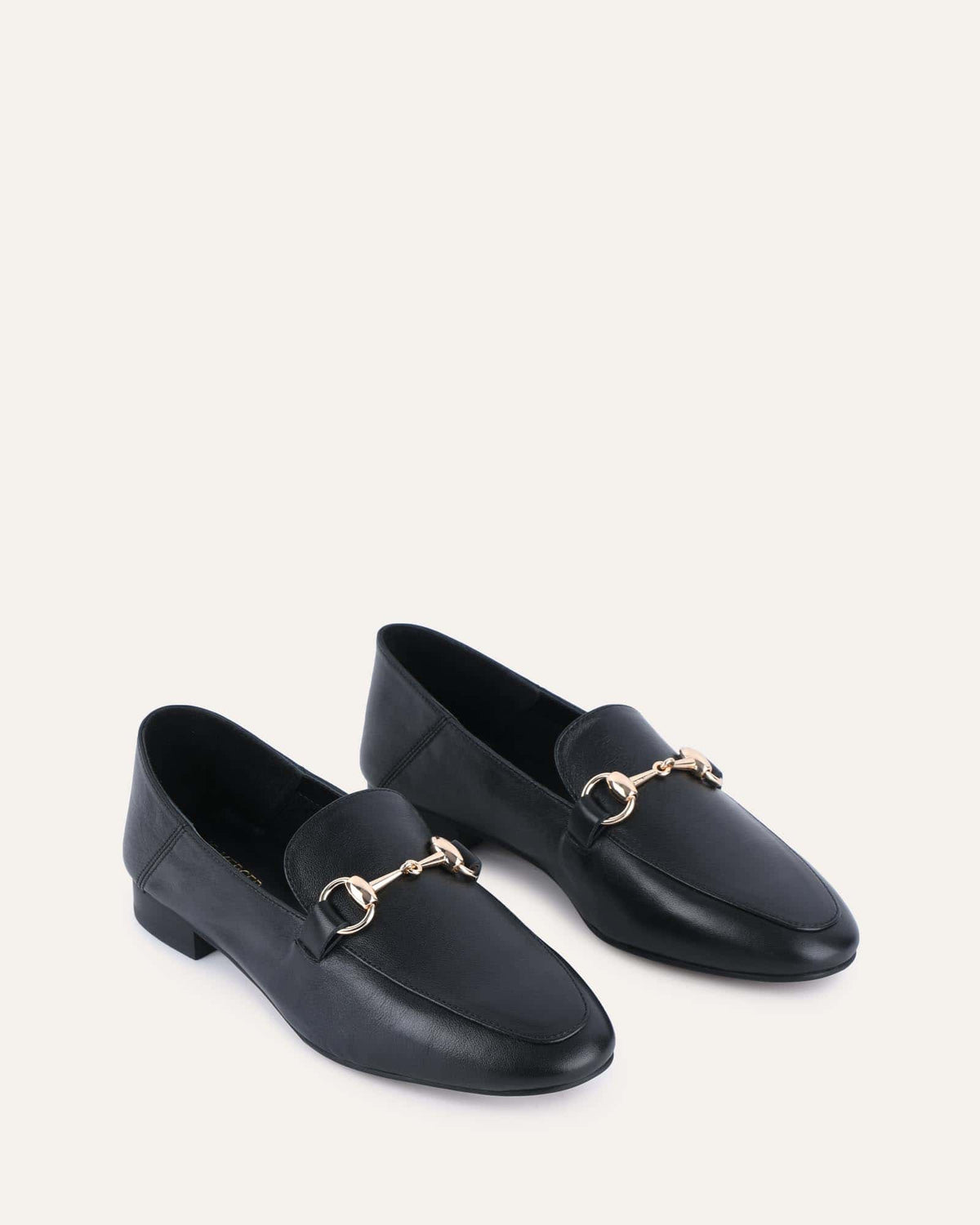 DULANEY LOAFERS BLACK LEATHER