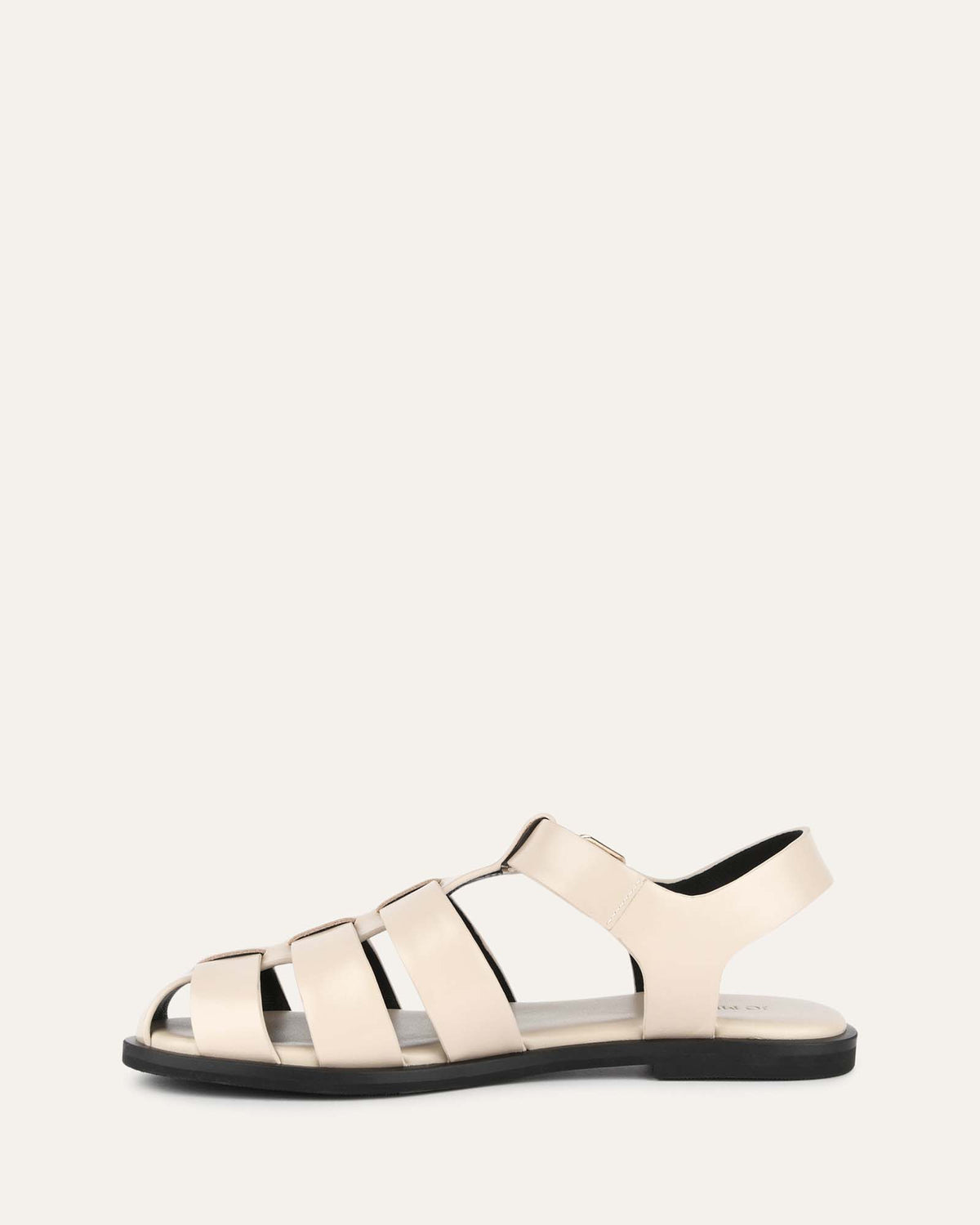 FINN FLAT SANDALS SAND LEATHER