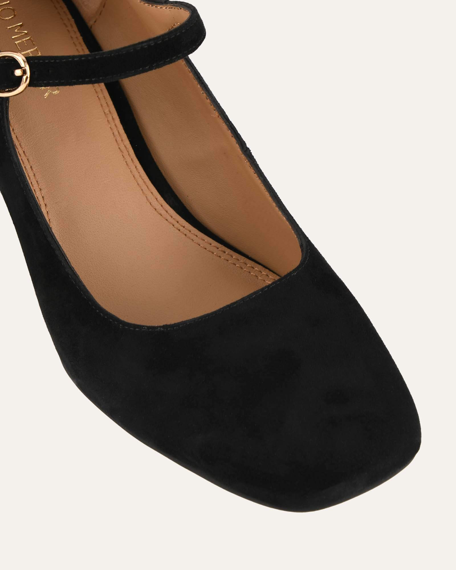 Women's Black Suede 2 1/2 Inch Suede Mid Heel Pump | Jensine by Sole  Society | Women shoes, Heels, Black pumps heels