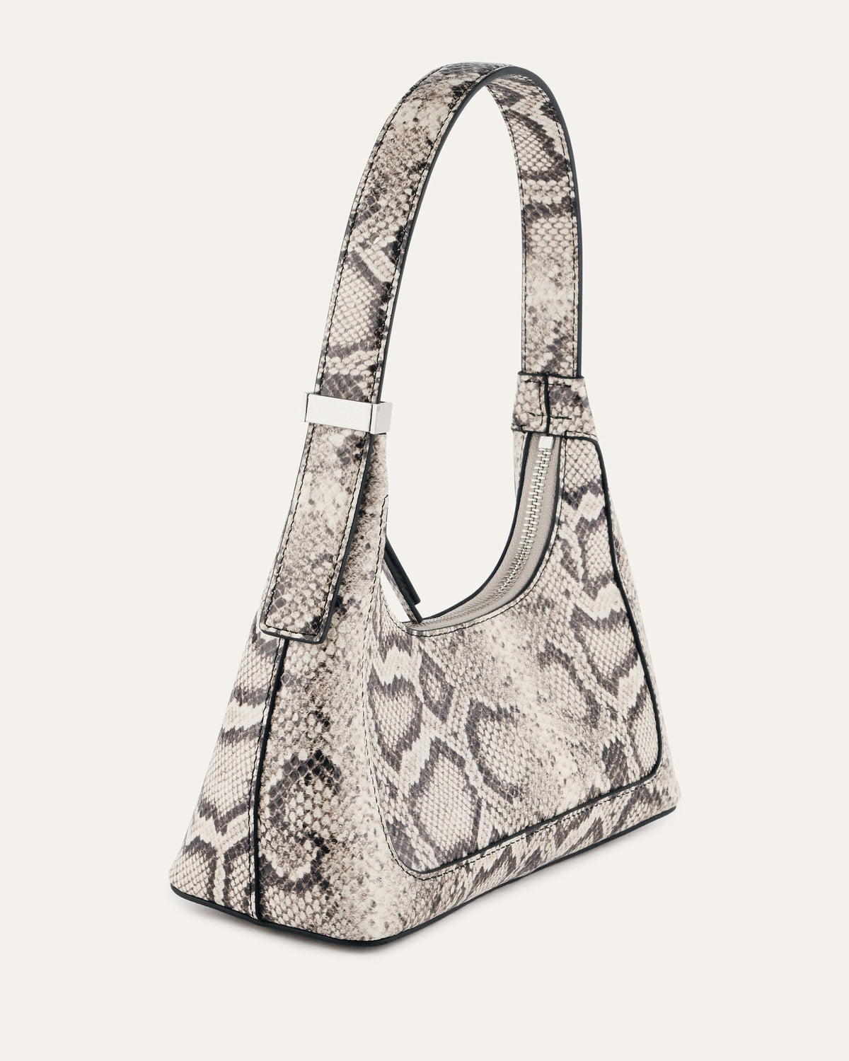 ISABEL SHOULDER BAG NATURAL SNAKE LEATHER