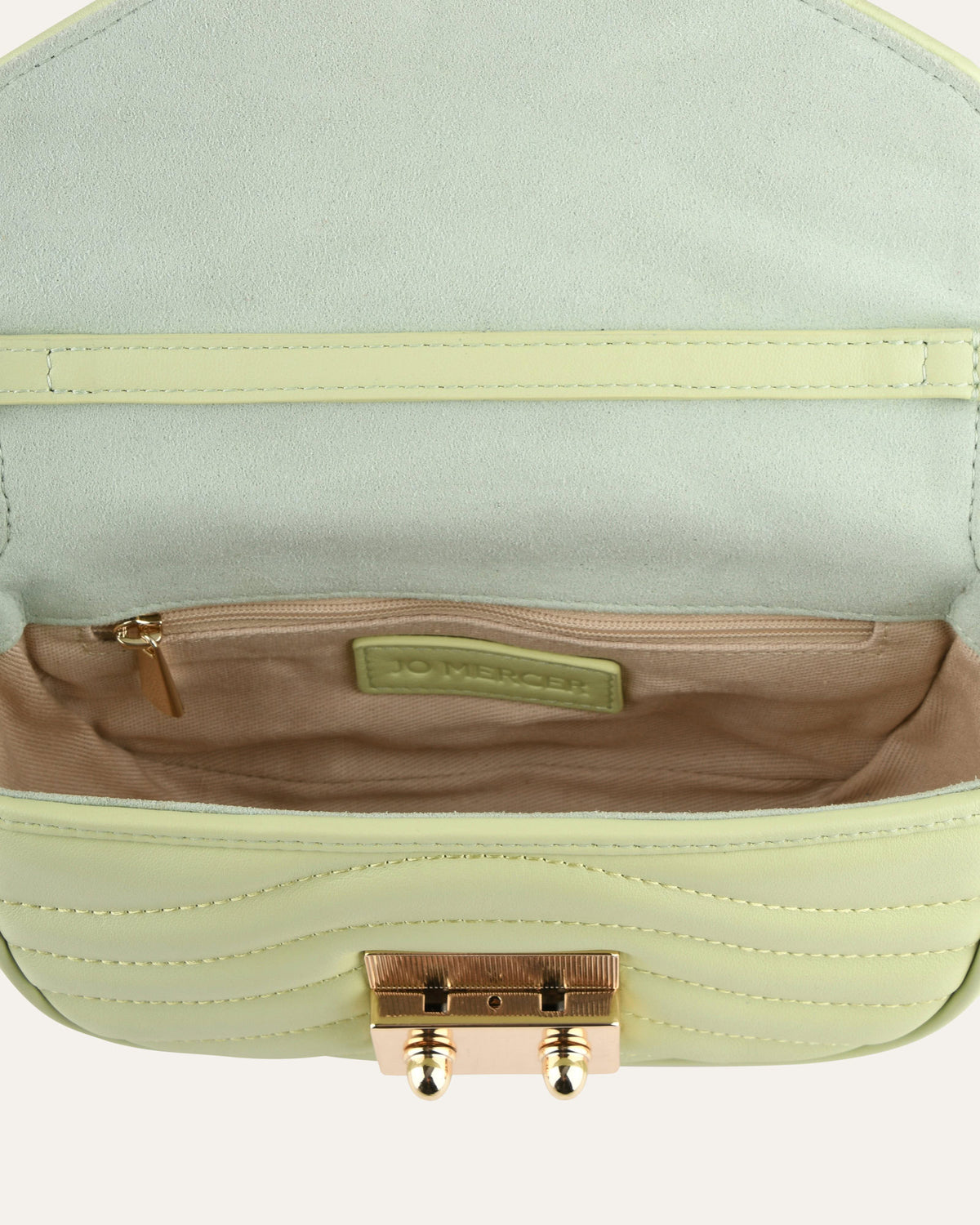 MAYA CROSS BODY HONEYDEW GREEN LEATHER