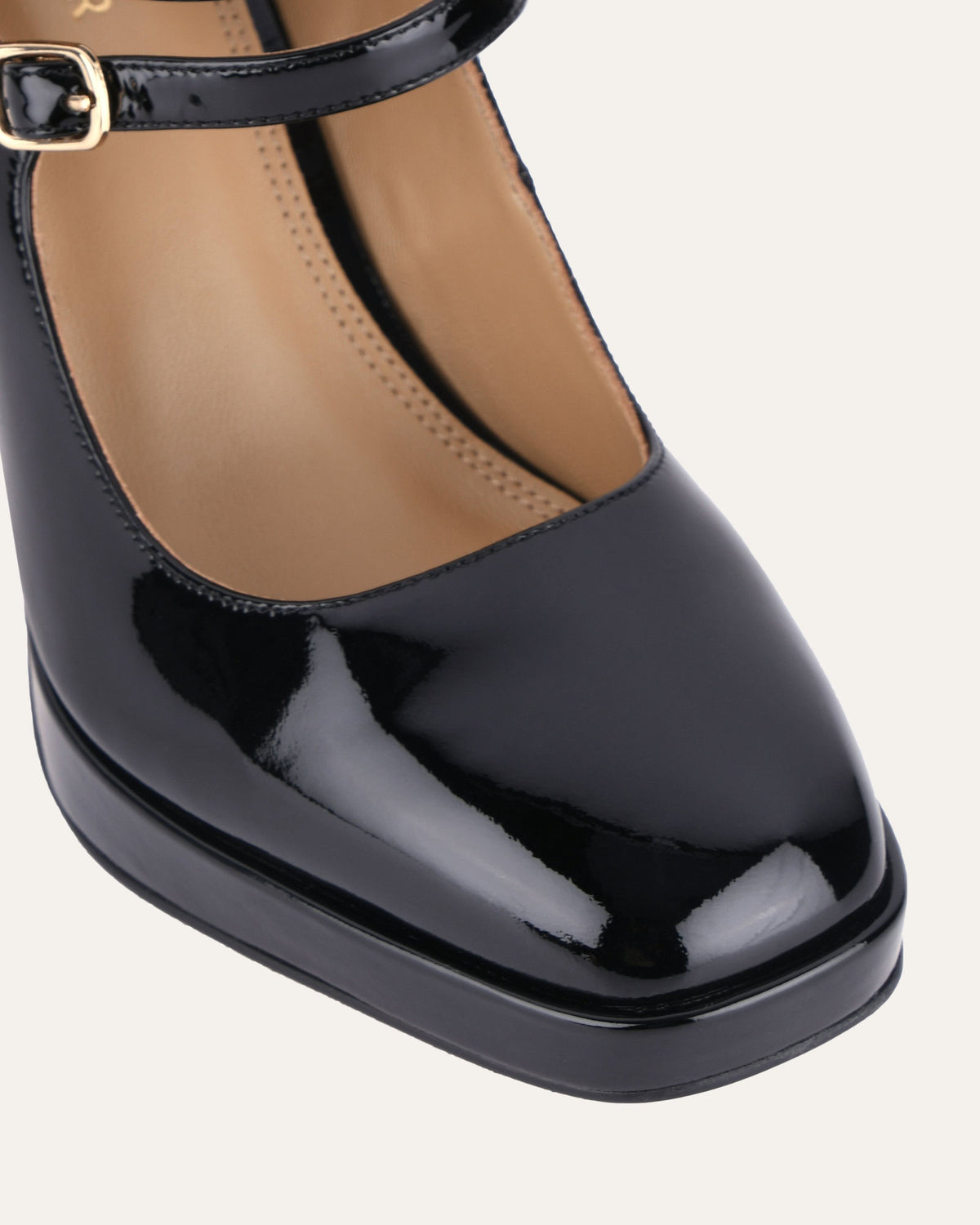 OLIVIA HIGH HEELS BLACK PATENT