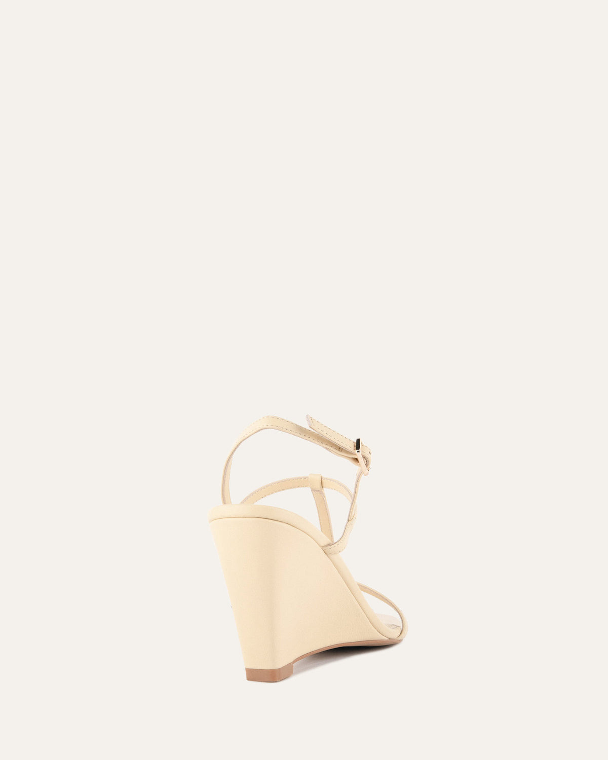 OPHELIA MID HEEL WEDGES BUTTER LEATHER