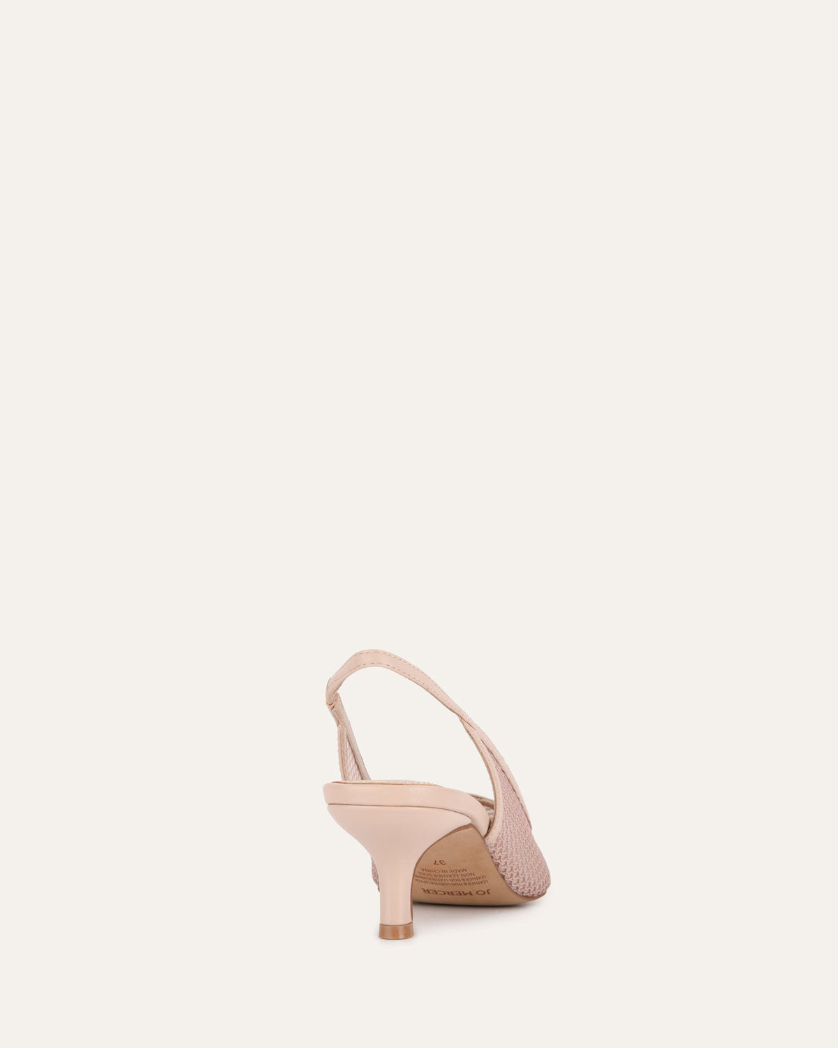 RIVA MID HEELS PINK MESH