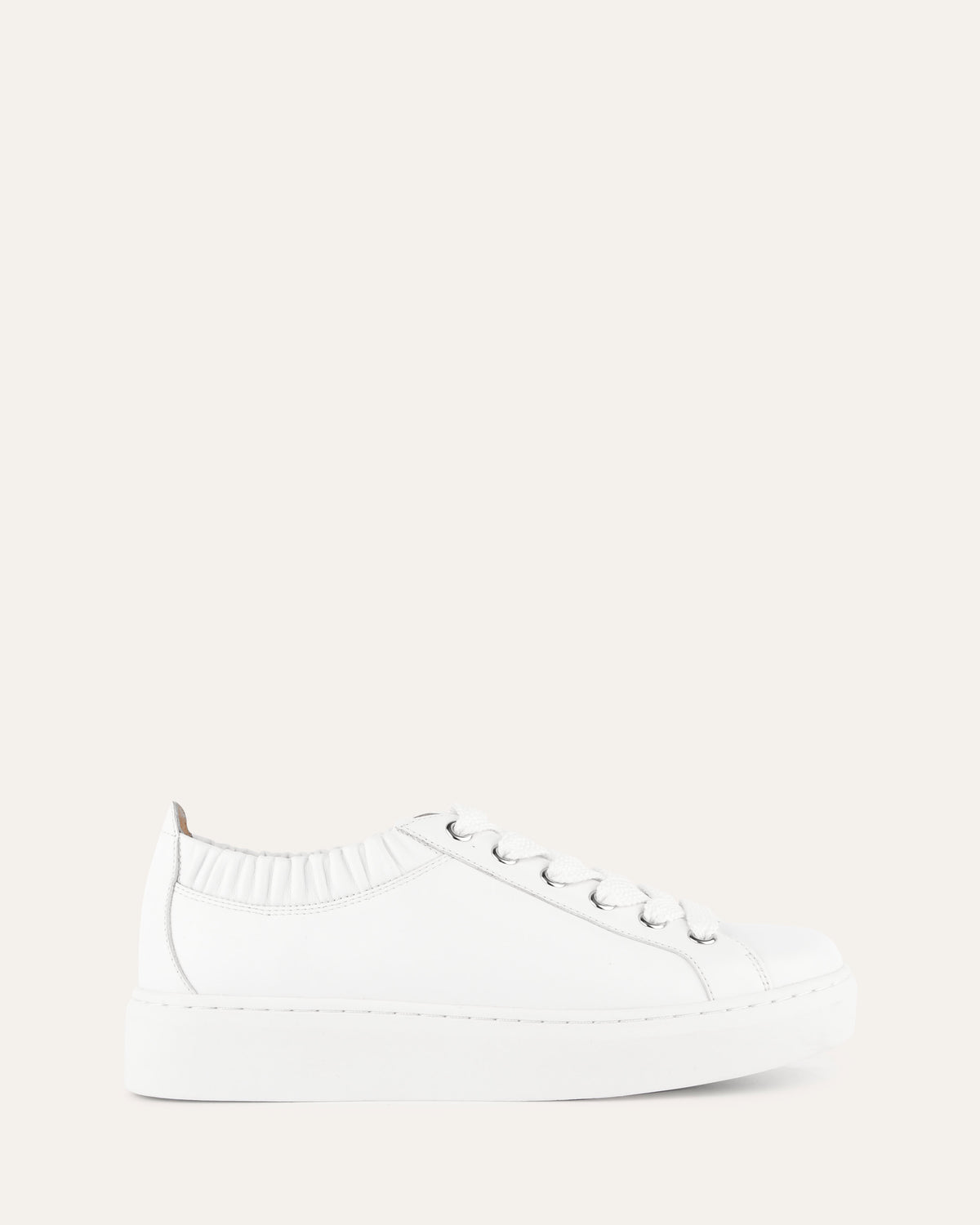 TENLEY SNEAKERS WHITE LEATHER