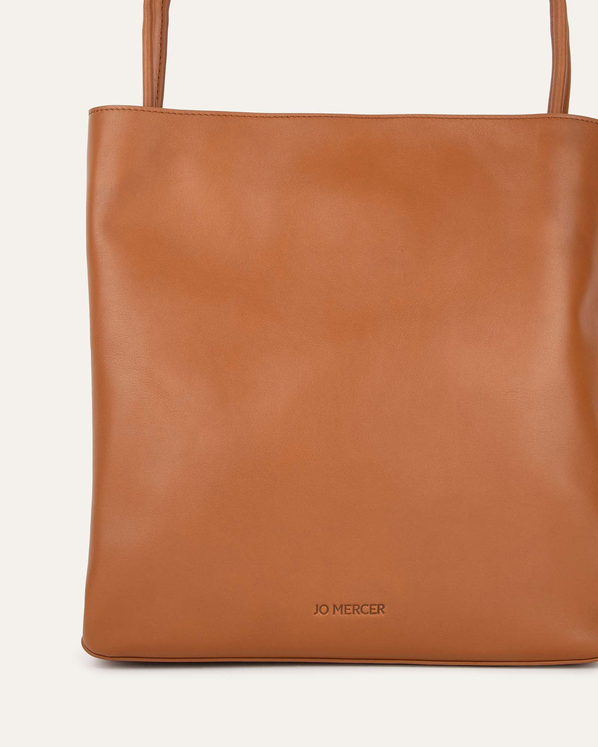 THEODORE SHOULDER BAG TAN LEATHER