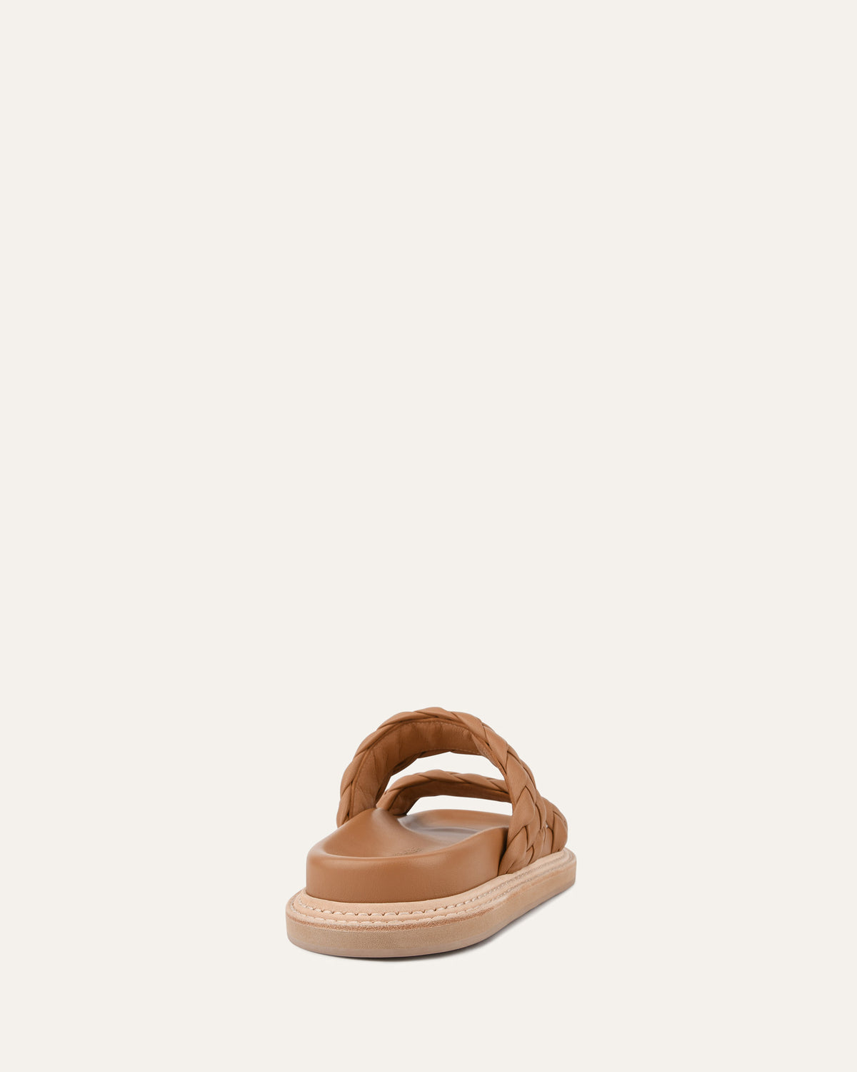 VEGA FLAT SANDALS TOFFEE LEATHER