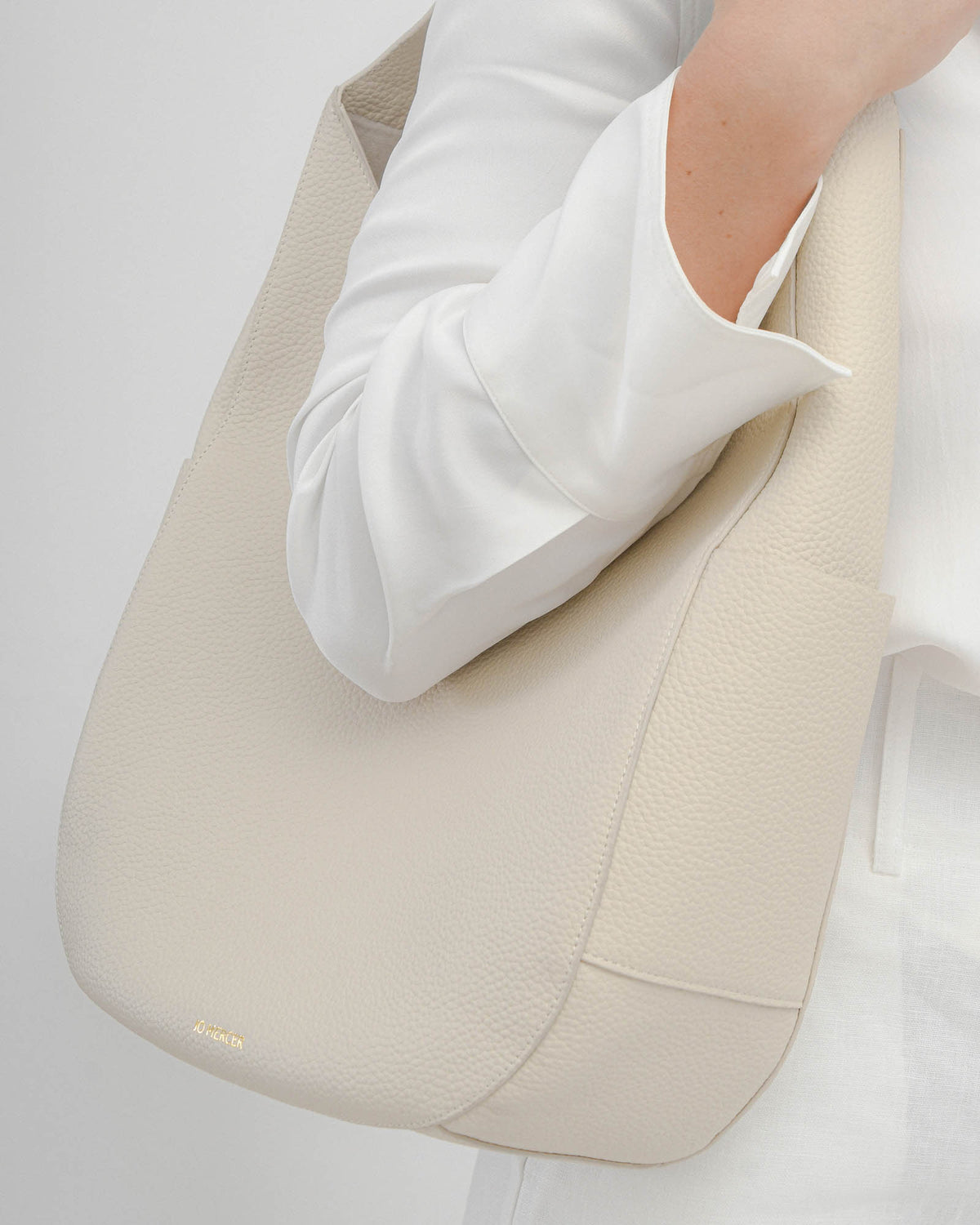 ANTONIA TOTE BAG OFF WHITE LEATHER