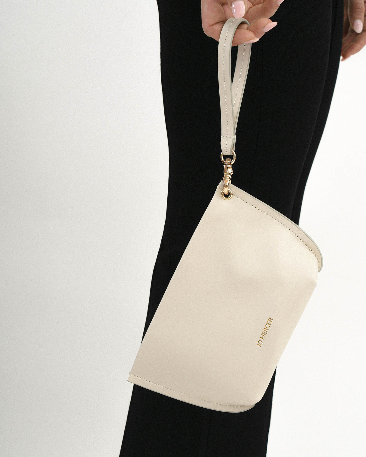 BONITO POUCH BAG OFF WHITE LEATHER