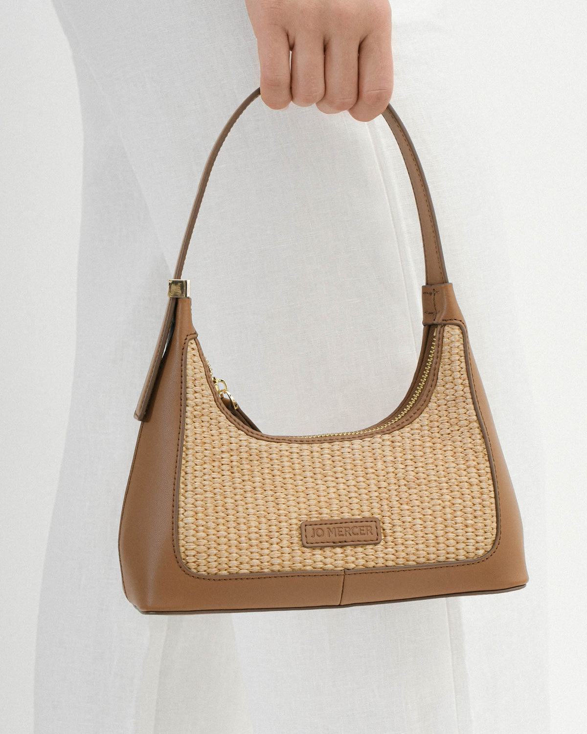 ISABEL SHOULDER BAG RAFFIA