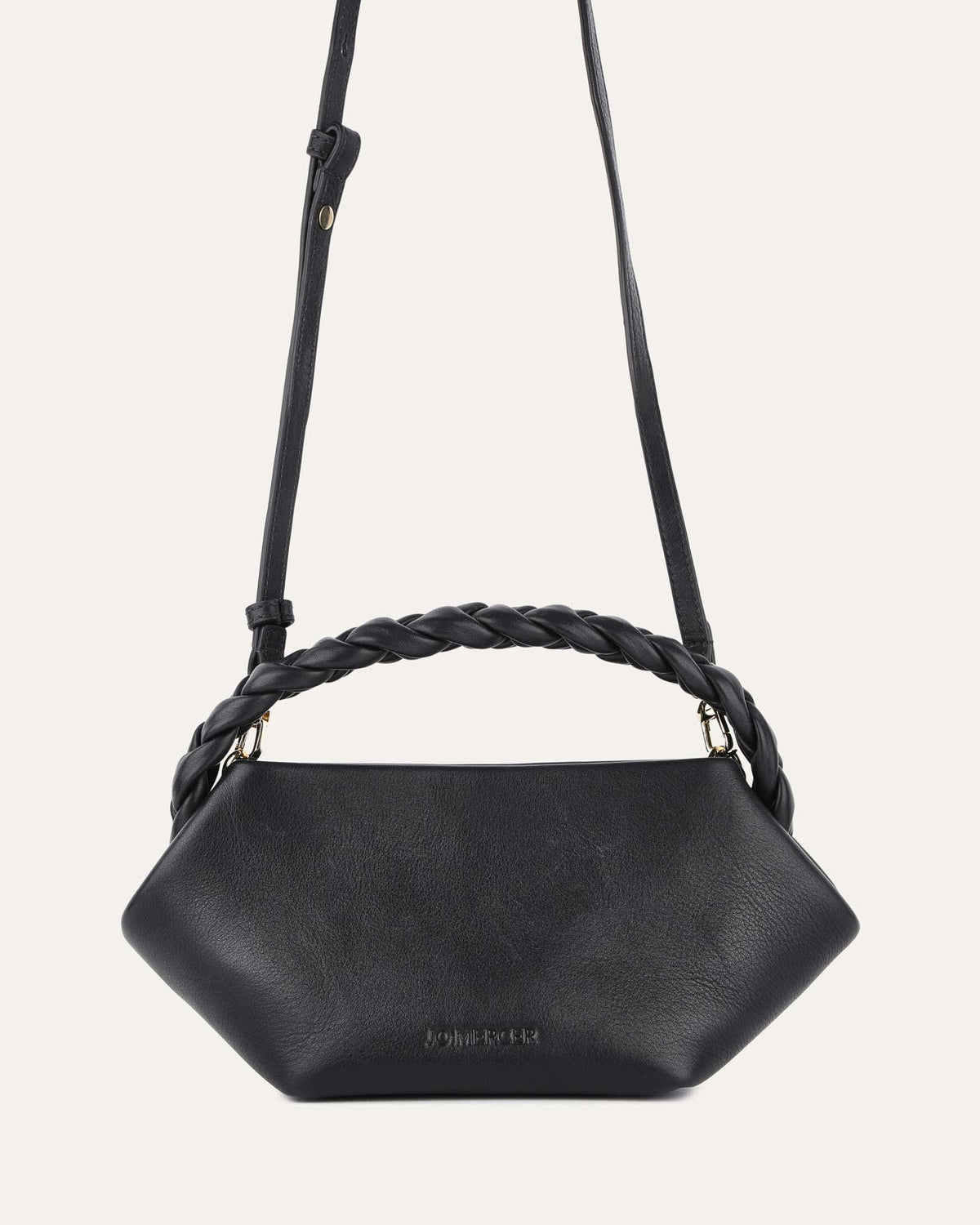 TILLY CROSS BODY BLACK LEATHER