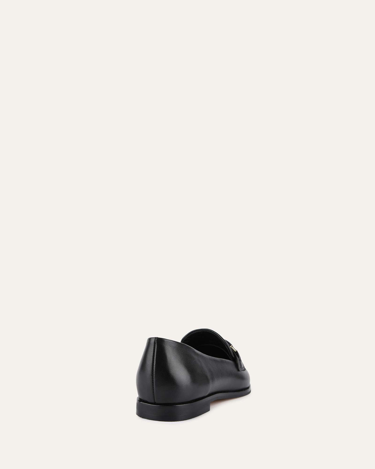 ATHENA LOAFERS BLACK LEATHER