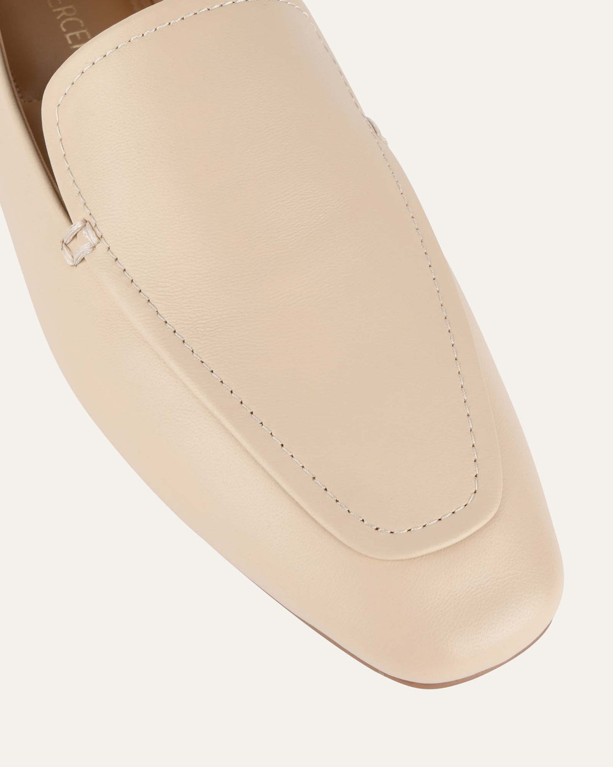 BEAN LOAFERS SAND LEATHER