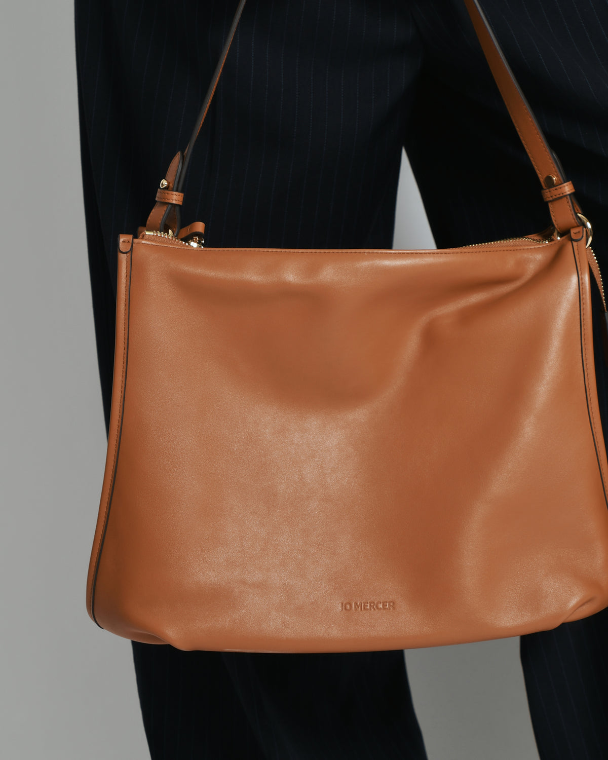 GRAYSON TOTE BAG TRUE TAN LEATHER