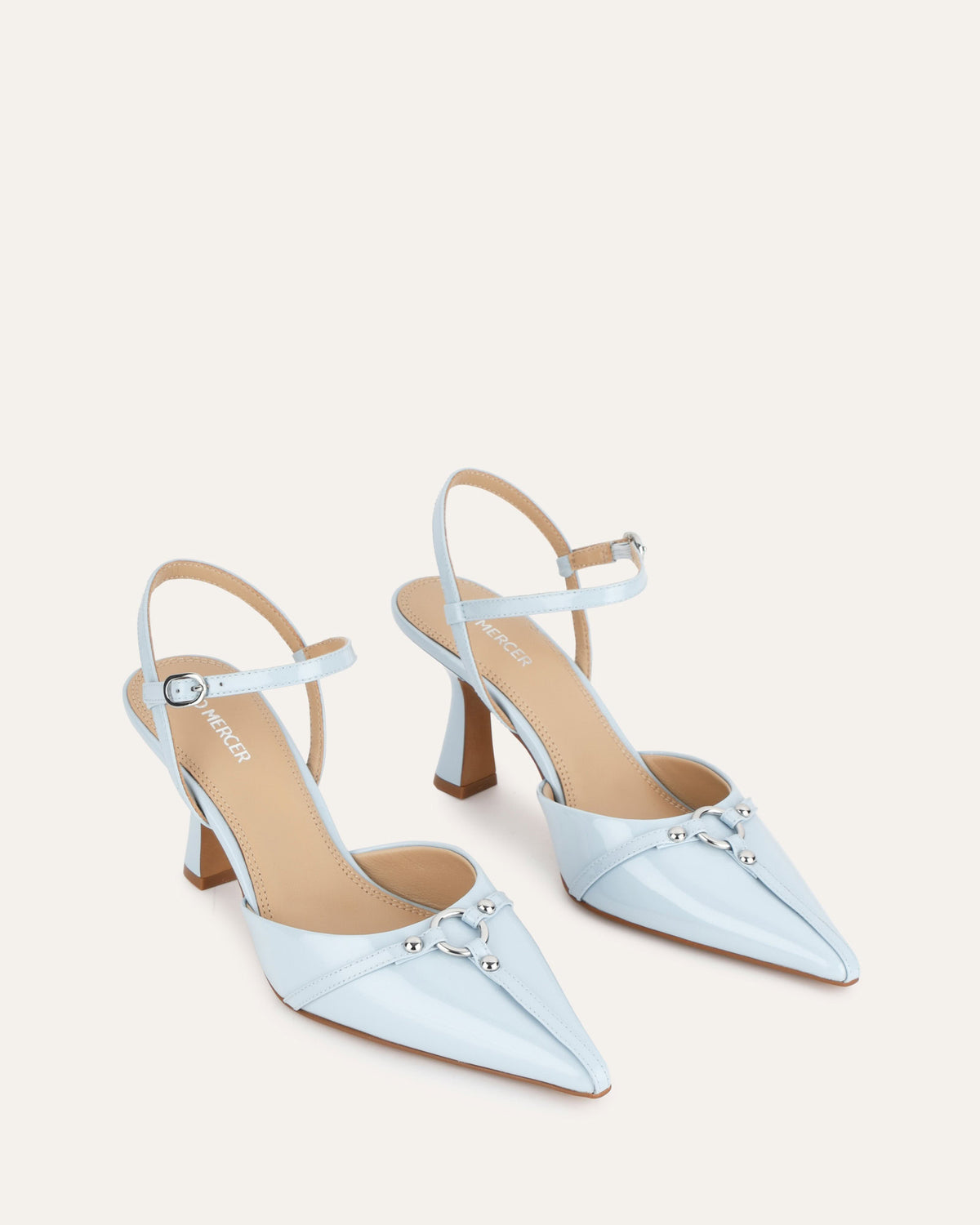 YURI HIGH HEELS SKY BLUE PATENT